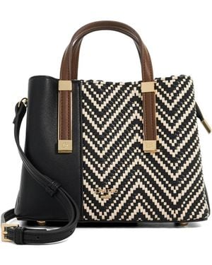 Dune Dinkydorry Textured Tote Bag - Black