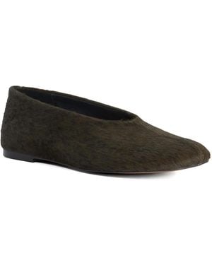 Dune Highway Round-Toe Ballet Flats - Black
