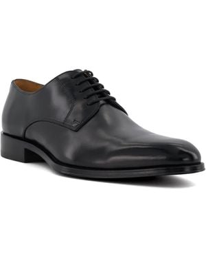 Dune Salisbury Premium Leather Derby Shoes - Black