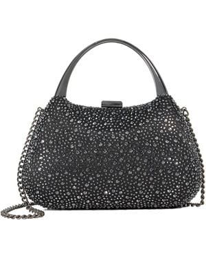 Dune Beamings Handle Embellished Bag - Black