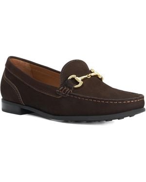 Dune Glena Hardware-Detail Loafers - Brown