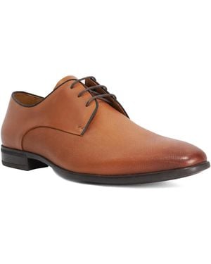 Dune Saffi Wf Leather Lace-Up Shoes - Brown