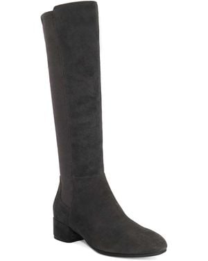 Dune Tayla Stretch Knee-High Boots - Black