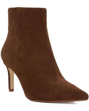 Dune Obsessively High Heel Ankle Boots - Brown
