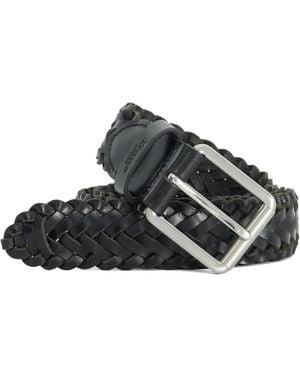 Dune Oxlet Woven Belt - Black