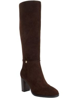 Dune Wf Starlling Heeled Knee-High Boots - Brown