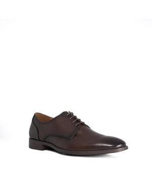 Dune Sole Leather Lace-Up Gibsons - Brown