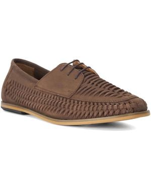 Dune Brinkley Nubuck Moccasin - Brown