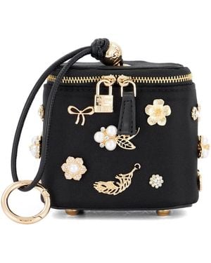 Dune Surround Mini Vanity Bag - Black