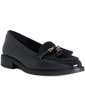 Dune Gazeles Tassel Loafers - Black