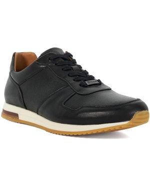 Dune Wf Trilogy Wide Fit Lace-Up Runner Trainers - Blue