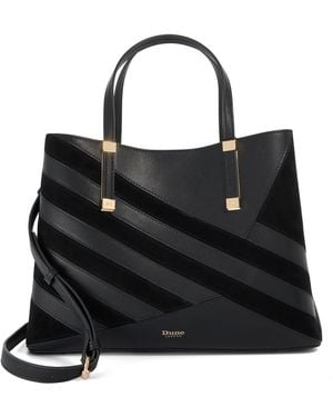 Dune Dorry Textured Shoulder Bag - Black