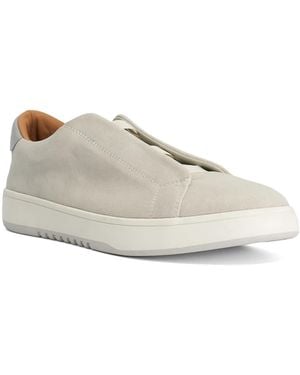 Dune Troys Troys Lace-Less Cupsole Trainers - Natural