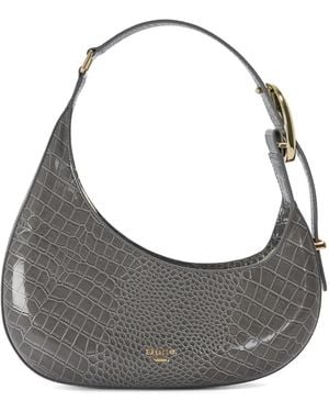 Dune Disarming Buckle-Detail Shoulder Bag - Grey
