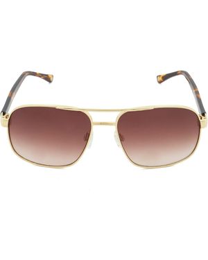 Dune Oakes Rectangular Frame Sunglasses - Pink