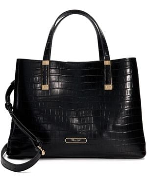 Dune Dorry Branded Hardware Tote Bag - Black