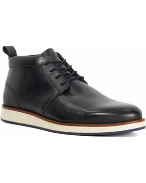Dune Smoky* Casual Leather Lace-Ups - Blue
