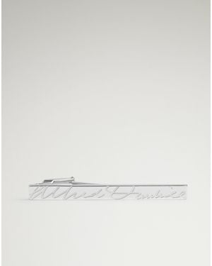 dunhill Luxury Script Tie Bar - Natural