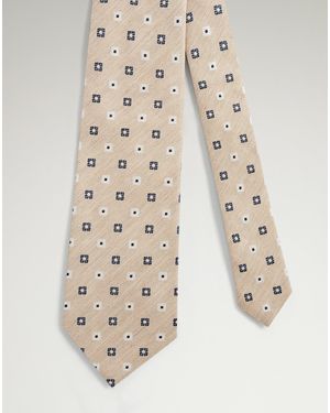 dunhill Uomo Luxury Cravatta Tessuta - Neutro