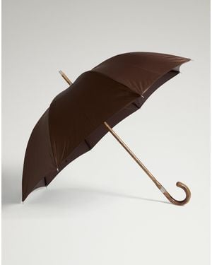 dunhill Uomo Luxury Ombrello Lungo Con Manico - Marrone