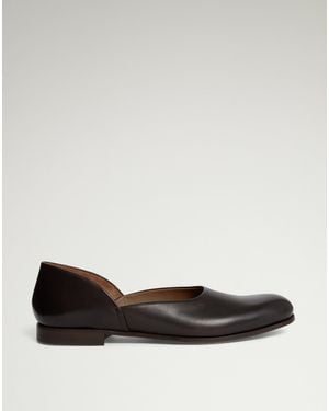 dunhill Herren Luxury Zweiteilige Mount Slipper - Braun