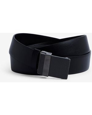 dunhill Herren Luxury 35 Mm Breiter Longtail Gürtel Mit Automatikschnalle - Schwarz