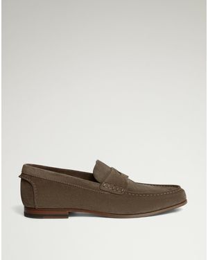 dunhill Herren Luxury Heddon Flex Loafers Aus Veloursleder - Braun