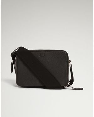 dunhill Luxury Leather Cadogan Crossbody Pochette - Black