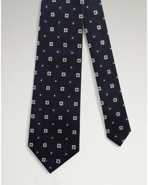 dunhill Uomo Luxury Cravatta Tessuta - Blu