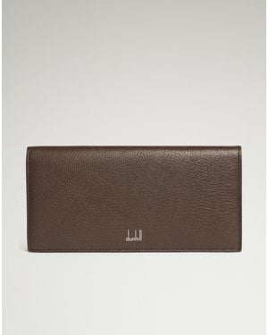 dunhill Luxury Leather Duke Fine Leather 10Cc Coat Wallet - Brown