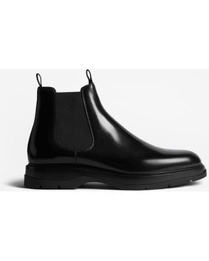 dunhill Luxury Hybrid Chelsea Boots - Black