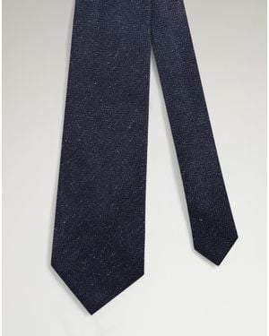 dunhill Uomo Luxury Cravatta Tessuta - Blu