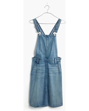 Madewell Denim Jumper Dress - Blue