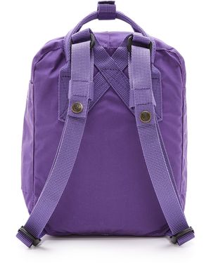 Fjallraven Kanken Mini Backpack - Purple