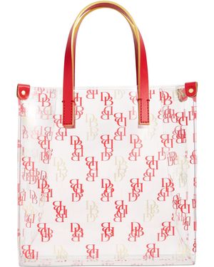 Dooney & Bourke Clear Db Lunch Bag - White