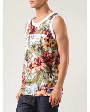 Stussy Mesh Tank Top - Multicolour