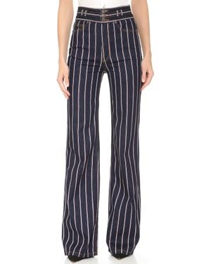 Marc Jacobs Star Wide Leg Jeans - Black
