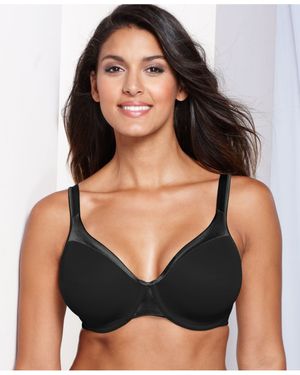 Playtex Secrets Sleek & Smooth Bra 5675 - Black