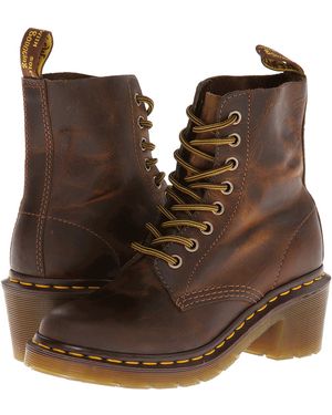 Dr martens clemency brown online