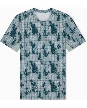EA7 Slim Fit T-Shirt Vigor 7 - Blue
