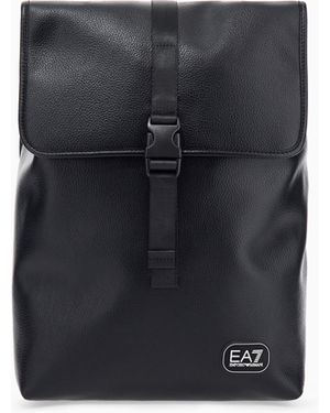 EA7 Backpack With Outer Coating - Blue