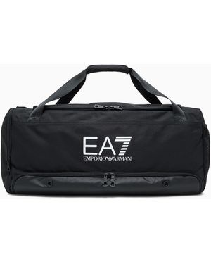 EA7 Große Train Core Sporttasche Mit Großem -Logo - Schwarz
