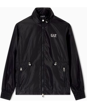 EA7 Core Lady Nylon Jacket - Black