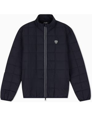 EA7 Premium Shield Technical-Fabric Jacket - Blue