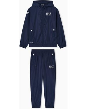 EA7 Tennis Pro Boy Tracksuit - Blue