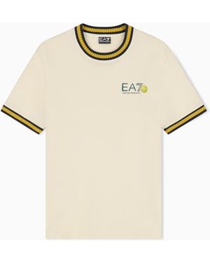 EA7 T-Shirt Graphic Series Regular Fit - Natural
