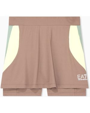 EA7 Rock Tennis Pro Aus Jersey Mit Schmaler Passform - Pink