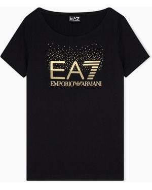 EA7 Slim-Fit T-Shirt Logo Series - Black