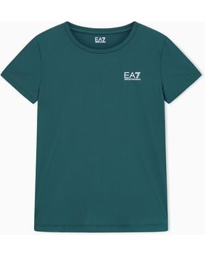 EA7 Dynamic Athlete T-Shirt Aus Vigor7-Funktionsgewebe - Grün