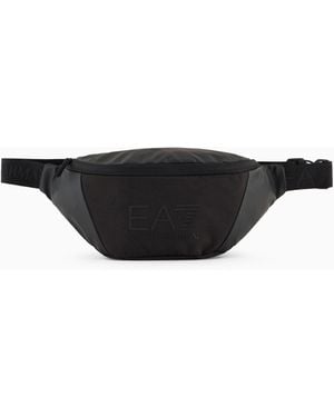 EA7 Visibility Gürteltasche Aus Funktionsgewebe - Schwarz